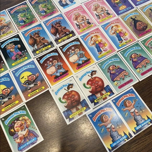 Vintage Garbage Pail Kids Trading Cards/Stickers Series3 Missing Babbling Brooke - Picture 3 of 3